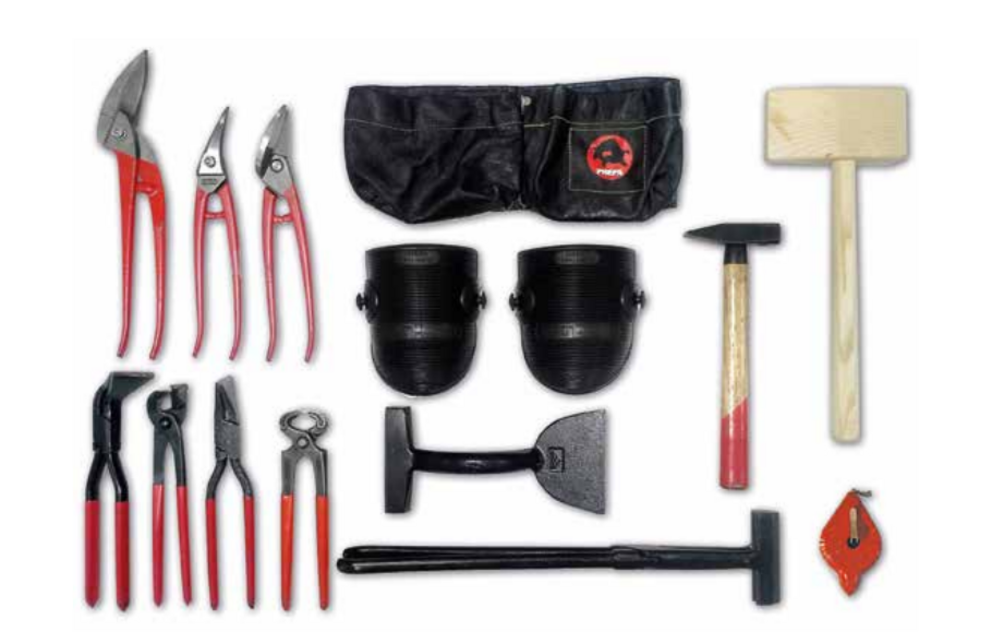 Slika potrebnog alata pri polaganju PREFA proizvoda malog formata