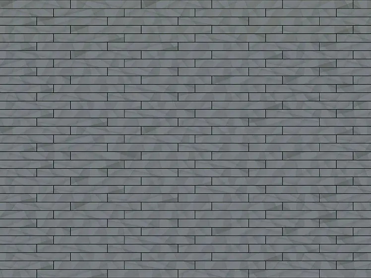 PREFA Siding.X, shema polaganja varijanta 3 (boja svijetlo siva)