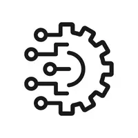 Clipart zupčanik koji predstavlja tehnički razvoj i inovaciju 