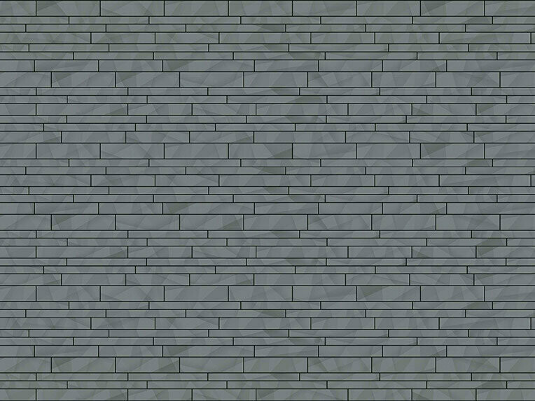 PREFA Siding.X, shema polaganja varijanta 1 (boja svijetlo siva)
