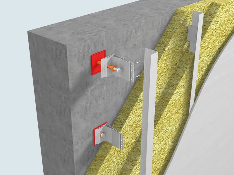 Izrada ventilirane fasade s metalnom podkonstrukcijom